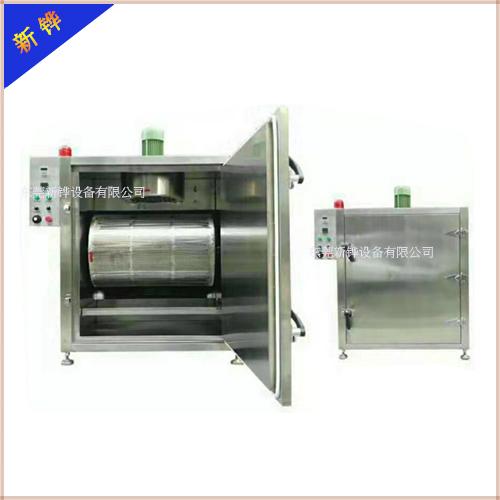 橡膠硅膠制品滾筒旋轉烘箱 高溫熱風硅橡膠滾筒旋轉烤箱